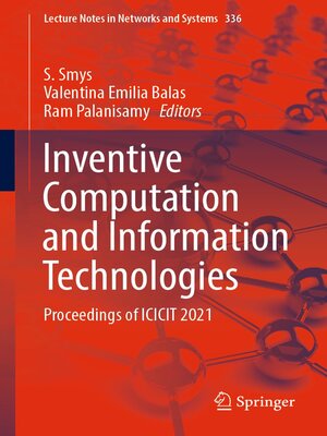cover image of Inventive Computation and Information Technologies